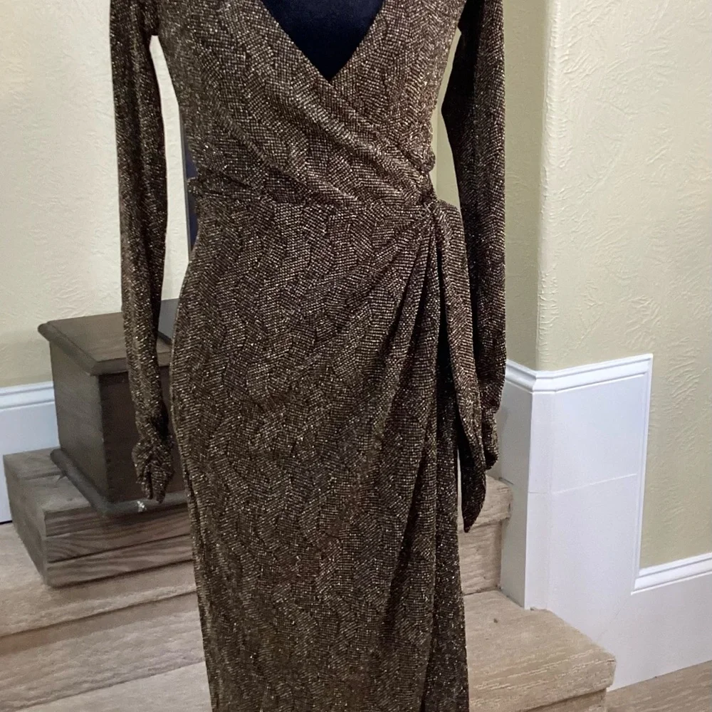 NWT SIZE XS  Show Me Your MuMu Green Asymmetrical Bodycon Dress - Picture 6 of 6